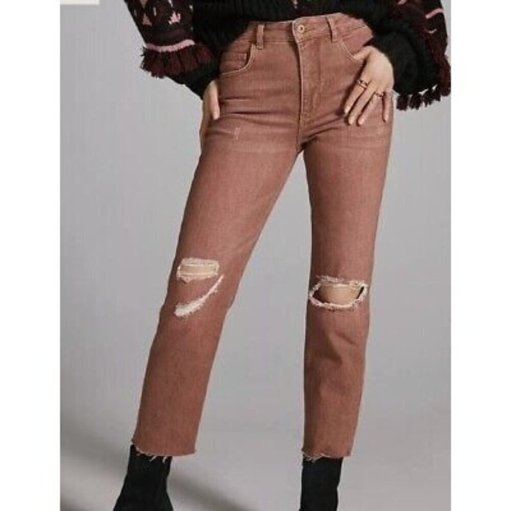 Pilcro Size 27 Pants Distressed The Vintage Straight